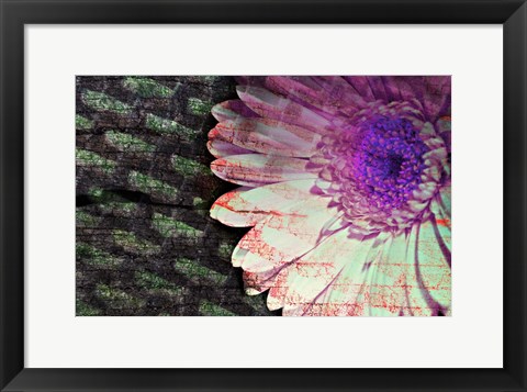 Framed Space Flower Print