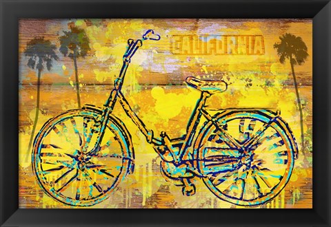 Framed California Crusin&#39; Print