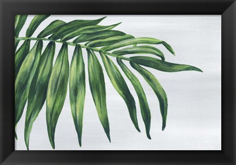 Framed Tropical Leaf I Print