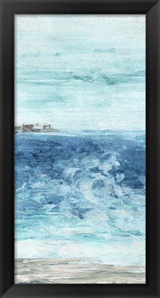 Framed Crashing Waves II Print