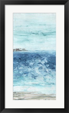 Framed Crashing Waves II Print