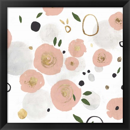 Framed Petal Drop II Print