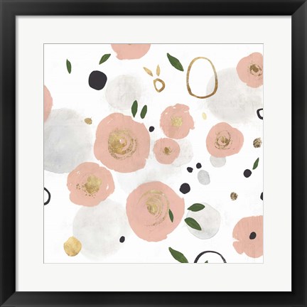 Framed Petal Drop II Print