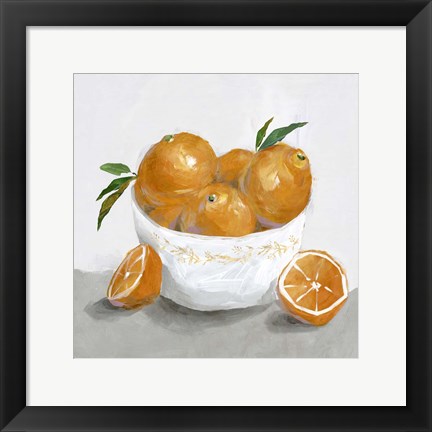 Framed Oranges Print