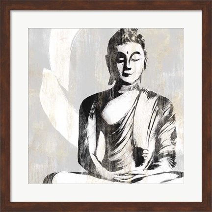 Framed Buddha II Print