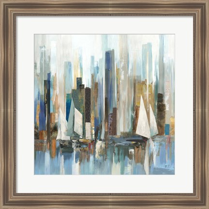 Framed Regatta I Print