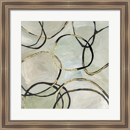 Framed Infinity Rings II Print