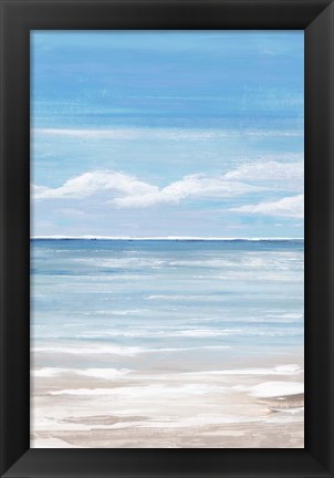 Framed Sea Landscape I Print