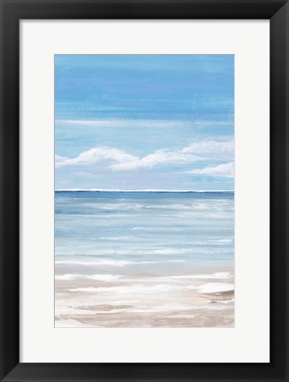 Framed Sea Landscape I Print