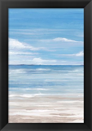 Framed Sea Landscape II Print