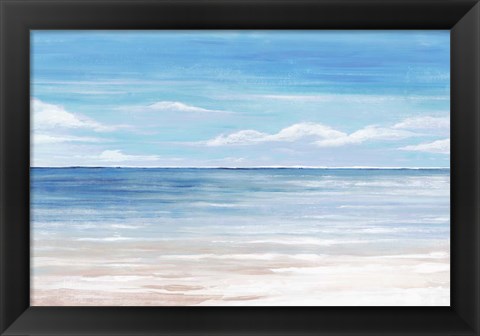 Framed Sea Landscape III Print