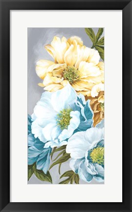 Framed Chic Peony II Print