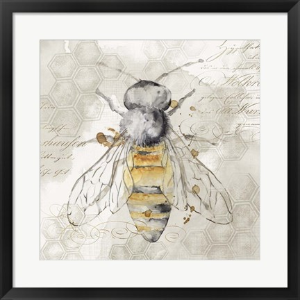 Framed Queen Bee II Print