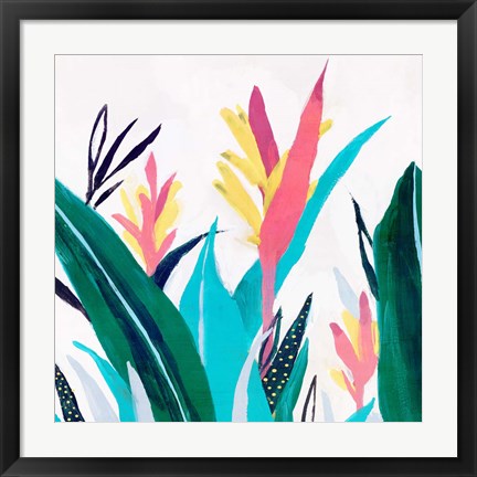 Framed Alpinia I Print