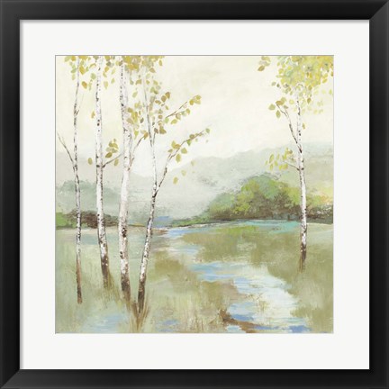 Framed Calm River Print