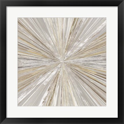 Framed Shimmering Light II Print