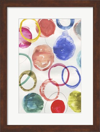 Framed Ringlets II Print