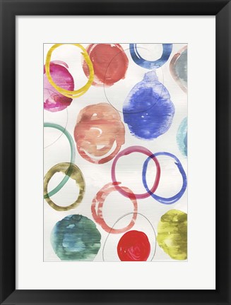 Framed Ringlets II Print