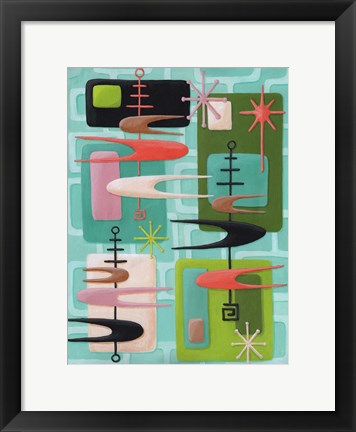 Framed Antennae Trio Print