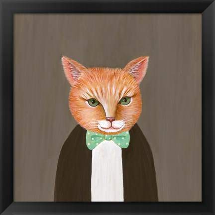 Framed Mr Ginger Print