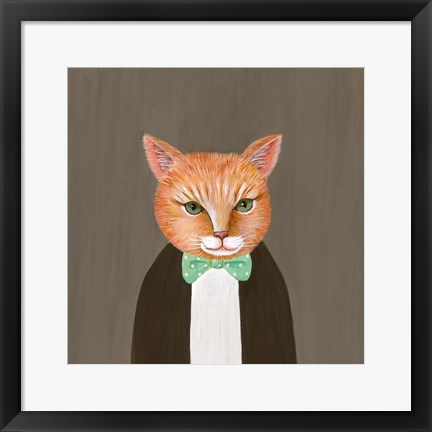 Framed Mr Ginger Print