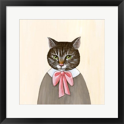 Framed Miss Kitty Print