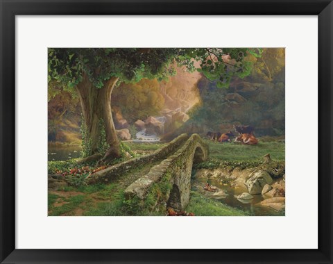 Framed Narrow Way Print