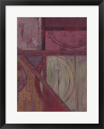 Framed Robust Merlot Print