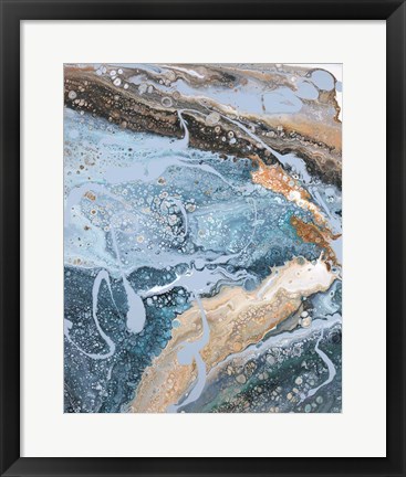 Framed Ocean Floor I Print