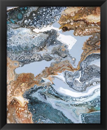 Framed Ocean Floor II Print