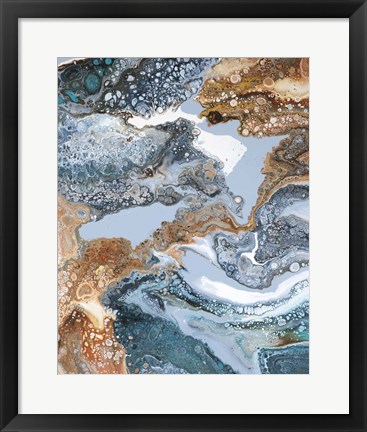 Framed Ocean Floor II Print