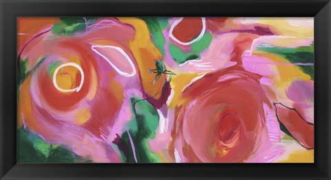 Framed Organic Petals II Print