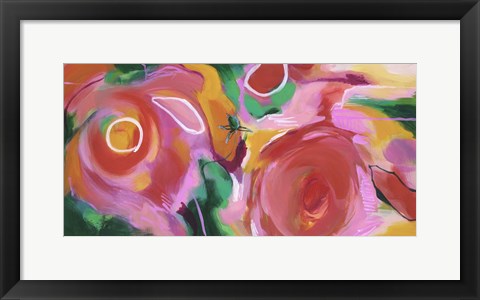 Framed Organic Petals II Print