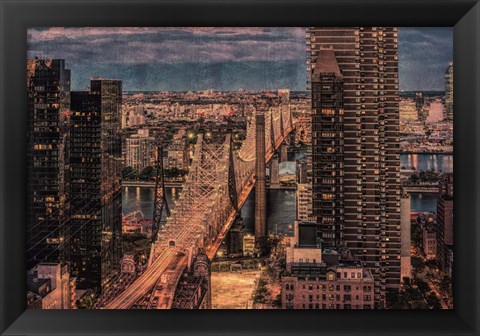 Framed Queensboro Bridge Print