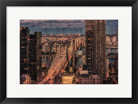 Framed Queensboro Bridge Print