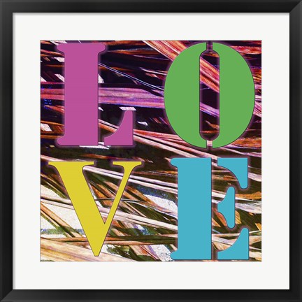 Framed Love Print