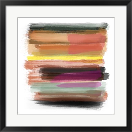 Framed Abstract Paint 2 Print