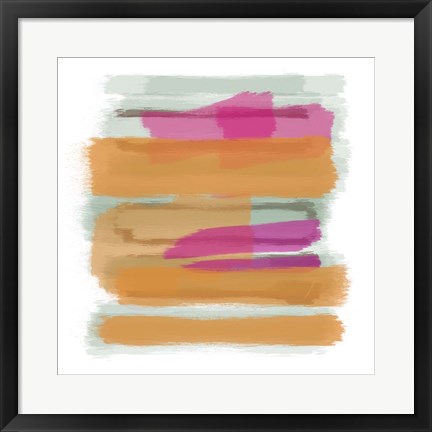 Framed Abstract Paint 4 Print