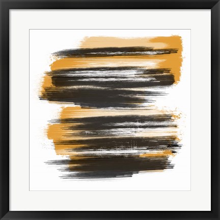 Framed Abstract Paint 5 Print