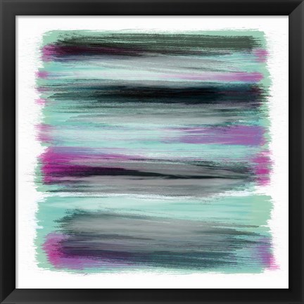 Framed Abstract Paint 7 Print