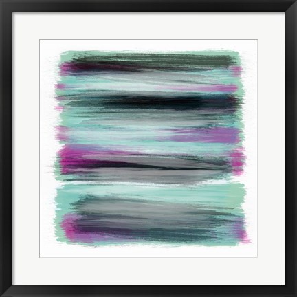 Framed Abstract Paint 7 Print