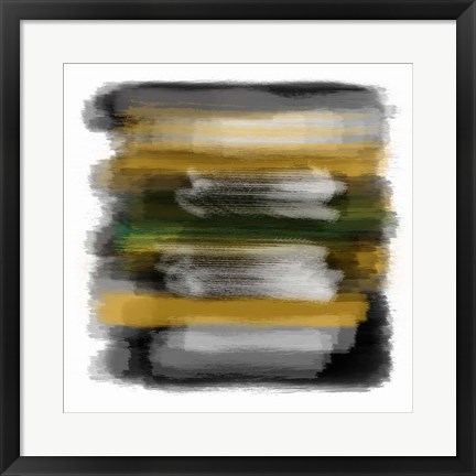 Framed Abstract Paint 8 Print