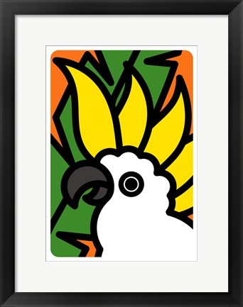 Framed Cacatua Print