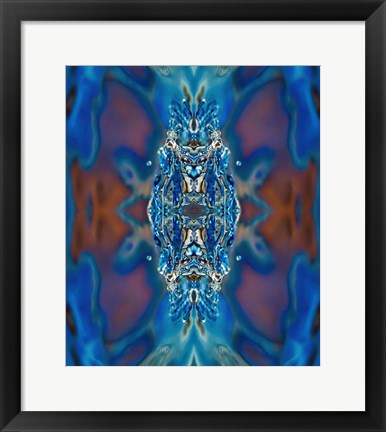 Framed Sapphire Queen Print