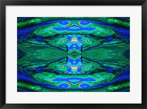 Framed Satin Dawn Print