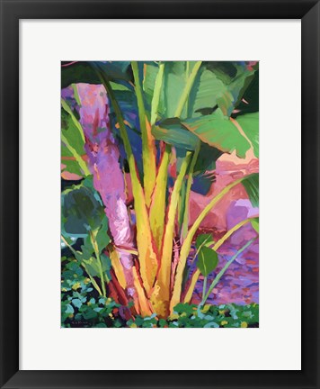 Framed Palm Impression 1 Print