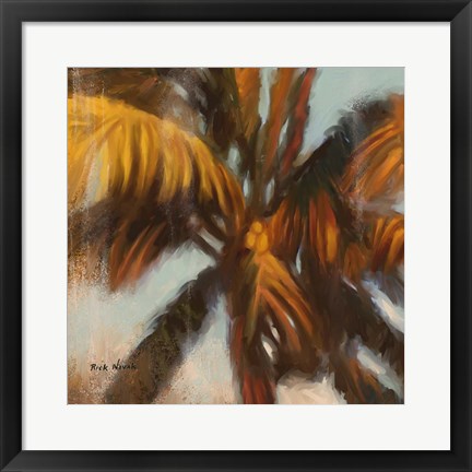 Framed Strickly Palms 3 Print