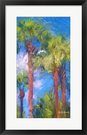 Framed Strictly Palms 7 Print