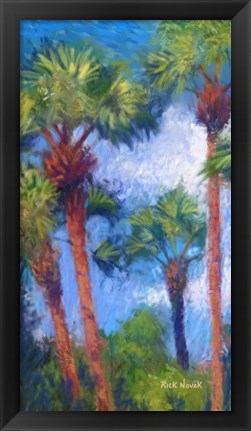 Framed Strictly Palms 8 Print