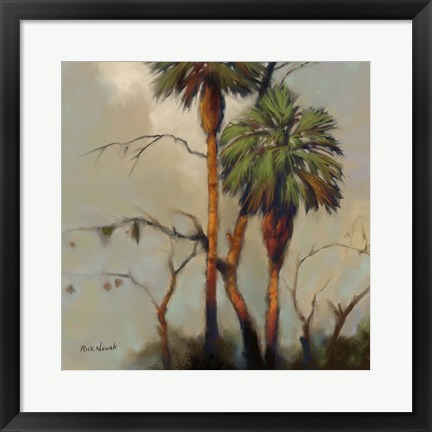 Framed Stricktly Palms 1 Print